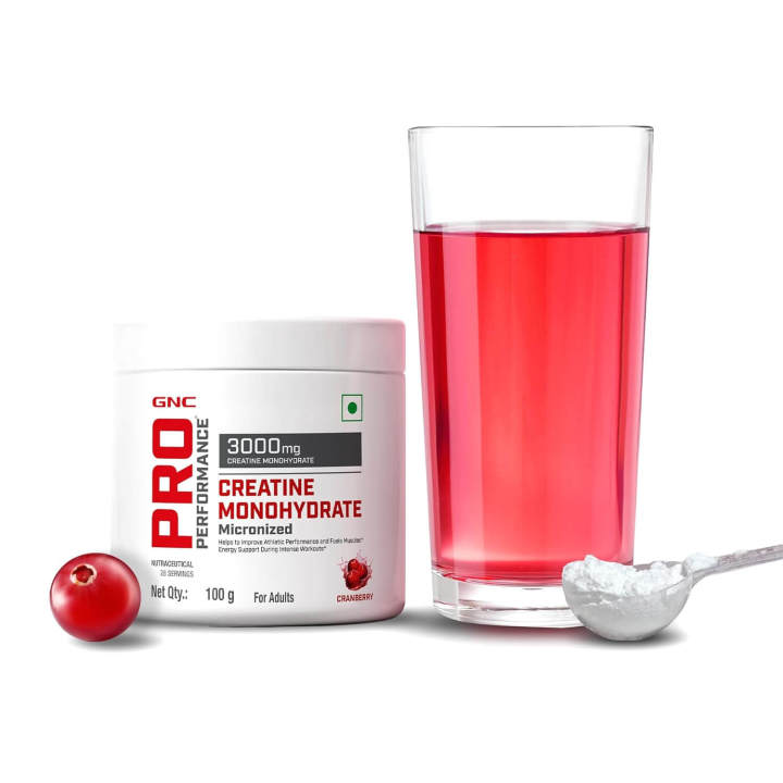 Pro Performance Creatine Monohydrate Powder 100 gram Cranberry