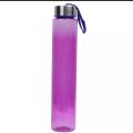 Portable Plastic Water Bottle - Pink. 