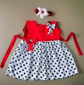Baby Girls Fashionable Beautiful homemade Dress For 0-7 Years.