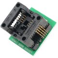 CH341A BIOS USB Programmer SOP8 DIP8 1.8V Conversion Socket 8-Pin Test Clip Set for or Motherboard.