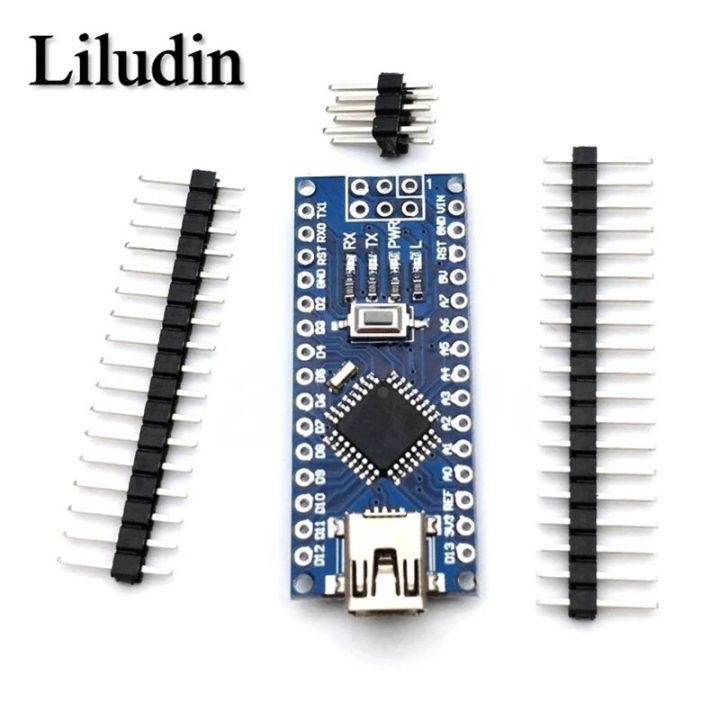 【YIYANGMAOYI111】Promotion For arduino Nano 3.0 Controller Compatible liludin Module PCB Development Board USB V3.0