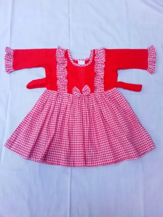 Grameen%20Cheack%20Baby%20Girls%20New%20Designe%20Dress%200%20to%2010%20Years%20-%20Image%203