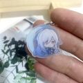 Honkai: Star Rail Lunae Jingliu HuoHuo Acrylic Figures Keychain Cute Phone Case Pendant Anime Keyring Props Bag Hangings Jewelry. 