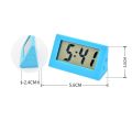 Mini LCD Digital Table Dashboard Desk Electronic Clock For Desktop Home Office Silent Desk Time Display Clock.