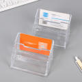 Box Display Rack Transparent Business Card Case Desktop High-end Acrylic Card Holder Storage. 