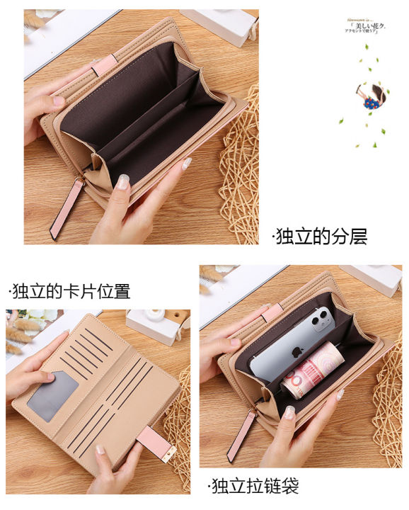 Women's%20Wallet%20high%20quality%20material%20Long%20lasting%20use%20Fashionable%20Clutch%20Bag%20Hollow%20Leaves%20Zipper%20Buckle%20Wallet%20Women's%20Bag%20-%20Image%204
