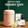 Usb Operated Mist Maker Humidifier Aromatherapy Diffuser 300 ml large tank with double lighting.