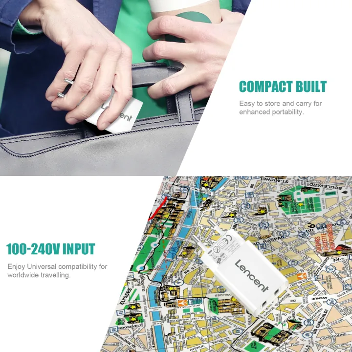 LENCENT%20EU%20Plug%202%20Port%20USB%20Wall%20Charger%2012W/2.4A%20Mobile%20Charger%20with%20Auto-ID%20technology,%20European%20Multiport%20Plug%20-%20Image%206