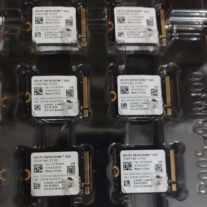 Western%20Digital%20WD%20Original%20SN740%20512GB%20256GB%20M.2%20NVMe%202230%20PCIe4.0x4%20SSD%20for%20Microsoft%20Surface%20Laptop%203%20Steam%20Deck%20New%20-%20Image%202