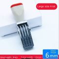 3 ,4 or 5 Digit Number Number Stamp DIY Changeable Personalized Roller Stamps Business Stamps Office. 