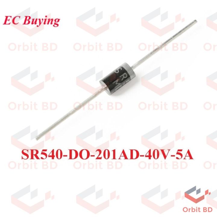20Pcs-%20Diode%20SB540%2040V%205A%20Schottky%20Barrier%20Rectifier%20Diode%20SB%20540%20Silicon%20Junction%20Axial%20Diode%20DO-27%20Through%20Hole%20Mount%20Package%20-%20Image%203