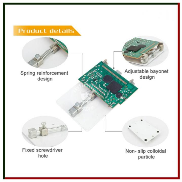 Koocu%20KC-101%20Adjusted%20PCB%20Holder%20Precesion%20PCB%20Stand%20durable%20Electronic%20Assembly%20Tools%20for%20Soldiering%20Repairing%20Cell%20Phone%20Main%20Board%20diy%20pcb%20-%20Image%205