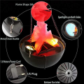 PDTYMWNG 2X 3D Fake-Fire Light,Hanging LED Flame Light,Artificial LED Silk Flame Stage Effect Light Realistic Campfire Lamp Prop.