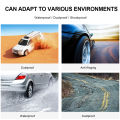 Tyre Pressure Monitoring System Universal Solar TPMS Car Accessories Digital LCD Display with 4 External Sensors. 