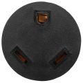 RV Generator Adapter 3-Prong 30A Male To 30A Female RV Power Plug 125V RV Plug for Camper Motorhome Trailer L5-30P. 