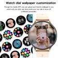 ZODVBOZ New Women Bluetooth Call Smart Watch HeartRate Blood Pressure Monitoring Smartwatches IP67 Waterproof Men Smartwatch+Box. 