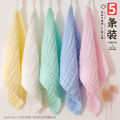 96N children's face towel cotton gauze newborn super soft female household baby baby small square towel handkerchief. 