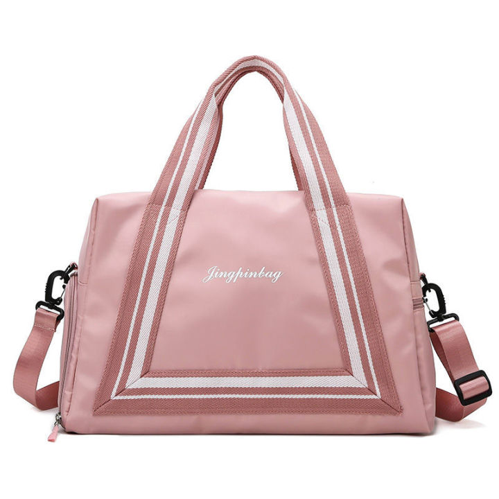 Travel%20Bag%20Women's%20Short-Distance%20Portable%20Large%20Capacity%20Sports%20Travel%20Fitness%20Bag%20Lightweight%20Pending%20Storage%20Business%20Travel%20Luggage%20Bag%20-%20Image%202