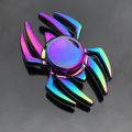New Rainbow Metal Hand Spinner Focus Toy Ninja Fidget Spinner R188 Electroplate Hybrid Bearing Toys for Children Wholesale.