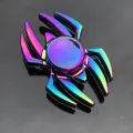 New Rainbow Metal Hand Spinner Focus Toy Ninja Fidget Spinner R188 Electroplate Hybrid Bearing Toys for Children Wholesale. 