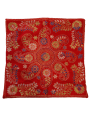 Mosquite net cover or cushion cover red/black 1 pic. 