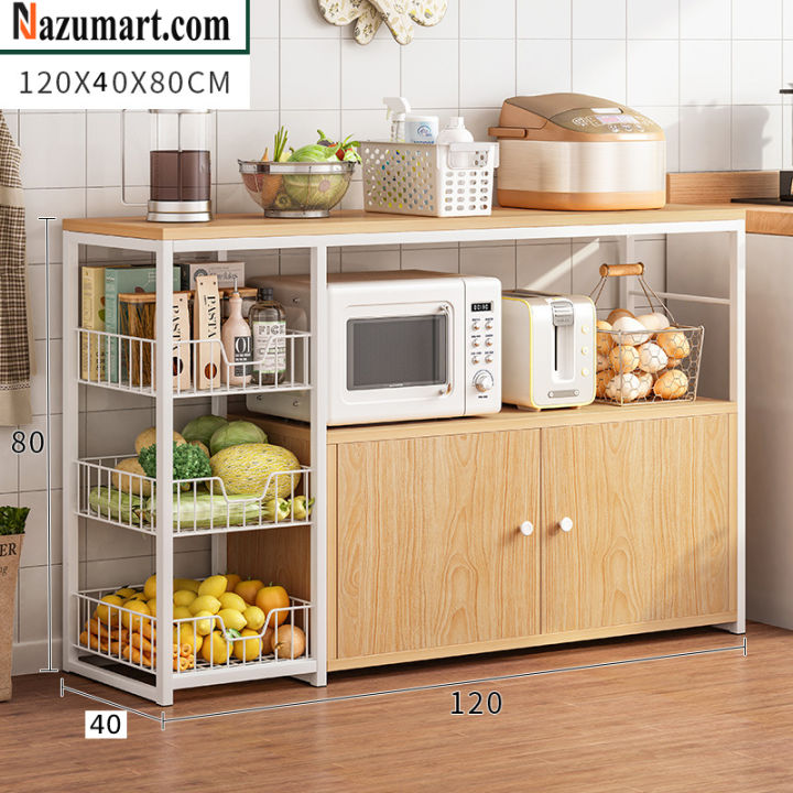Kitchen%20Cabinet%20Shelf%20organizer%20with%20Microwave%20Oven%20and%20Utility%20Storage%20Shelf%20Rack%20-%20Image%203