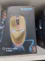 Newman IronMan G306 Wired Optical Gold & Black LED Gaming Mouse.