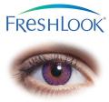 FreshLook Amethyst contact lens. 