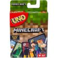 【Atoztide Store】Mattel Games UNO card game, Now UNO includes Minecraft, multicolor, basic. 