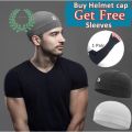 （New）Moiture Wicking Dome Cap Cooling kull Hat Helmet Inner Cap Breathable Quick-Drying. 
