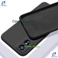 For Oppo A17 Case Soft Sandstone Slim Matte Cover Liquid Silicone Case For Oppo A17 Back Cover.