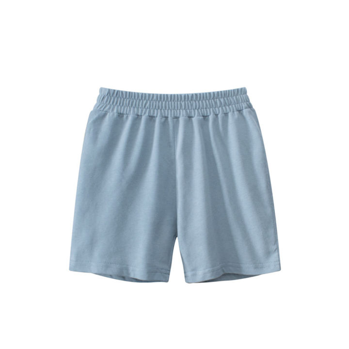 GC%20Toddler%20Boys%20Shorts%20Cotton%20Children%20Elastic%20Waistband%20Summer%20Solid%20Color%20Baby%20Kids%20Casual%20Active%20Shorts%20-%20Image%204