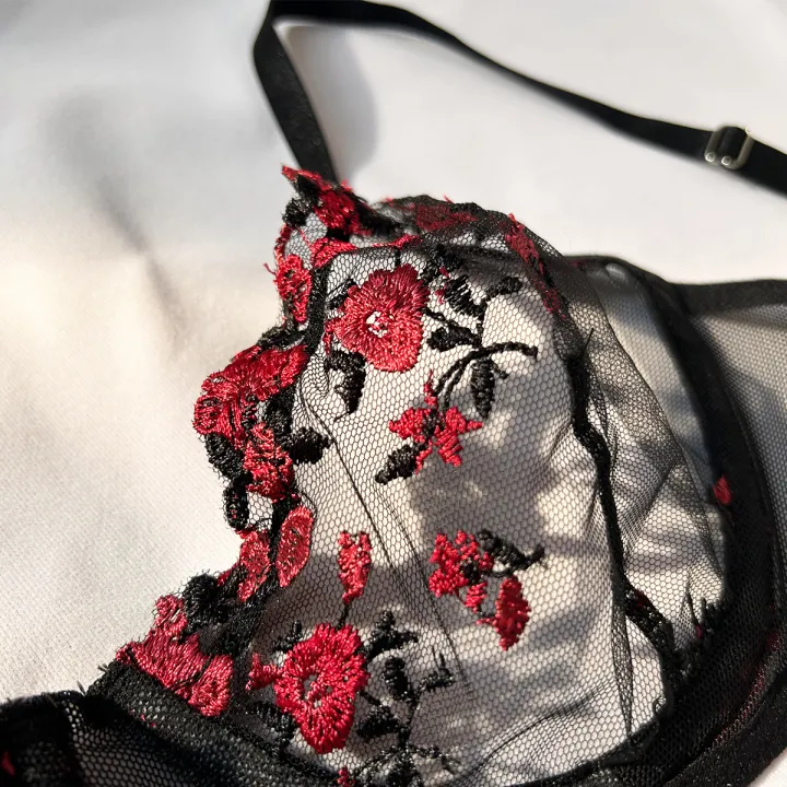 Lingerie%20Fancy%20Lace%20%D1%83%20Set%20Woman%202%20Pieces%20Transparent%20Women's%20Underwear%20Embroidery%20Beautiful%20Bra%20And%20Panty%20Sets%20-%20Image%204