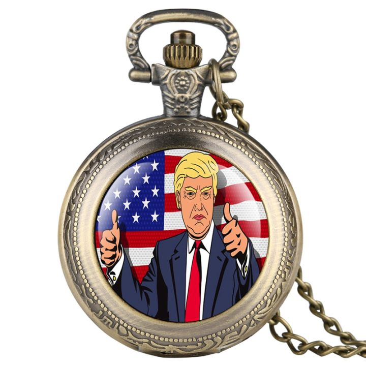 %E3%80%90LuckyBabyFans%20Store%E3%80%91Donald%20Trump%20President%20Theme%20Necklace%20Quartz%20Pocket%20Watch%20Chain%20Clock%20Collectibles%20Make%20America%20Great%20Gift%20Men%20Women%20-%20Image%202