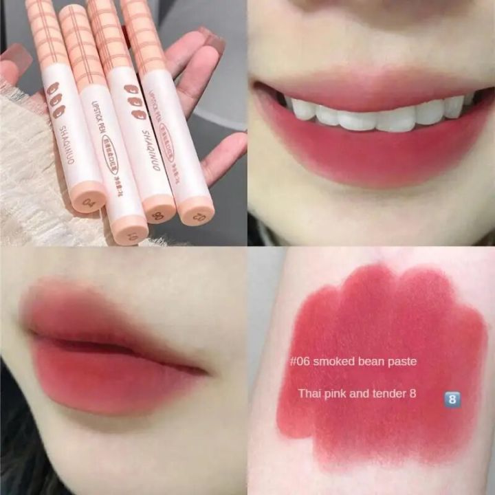 Matte%20Lip%20Stick%20Long%20Lasting%20Lipstick%20Lip%20Gloss%20Waterproof%20Lip%20Tint%20Sheglam%20Lip%20Plumper%20Moisturizer%20Korean%20Lip%20Cosmetics%20Makeup%20-%20Image%202