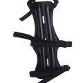 Leather Adjustable Archery For Hunting Practice Protection Safe Strap Armband Arm Guard Protection Accessory.