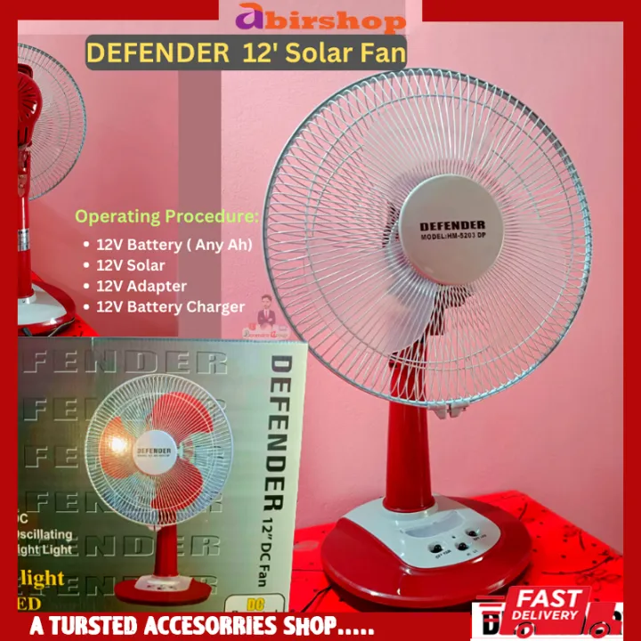 DEFENDER%2012%20Inch%20Solar%20Fan%20DC%20FAN%20Table%20Fan%20-%20Image%203