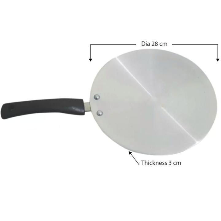 Aluminium%20Tawa%20With%20(Plastic)%20Bakelite%20Long%20Handle%2026x3%20cm%20-%20Gas%20Chula%20-%20Image%202
