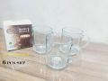 6 Pcs Tea/Coffee Mug Cup Plain Design . Chai / Tea Style Experience Mug Set. Model:W011:T60.. 