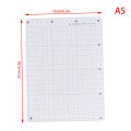 A4 B5 A5 PVC Students Writing Desk Pad Transparent Ruler Board Measuring Supplie ANLAN. 