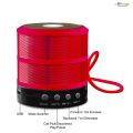 Ws 887 Mini Metal Wireless Bluetooth Speaker. 