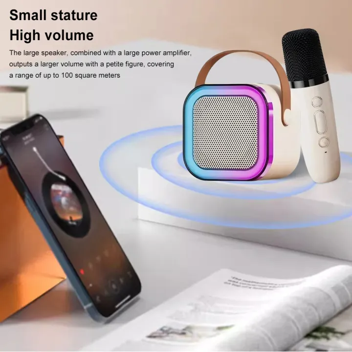 Bluetooth%20Wireless%20Portable%20Speaker%20Multi-function%20Karaoke%20Microphone%20Music%20Adjustable%20LED%20Light%20Mini%20Home%20Theater%20Speakers%20-%20Image%203