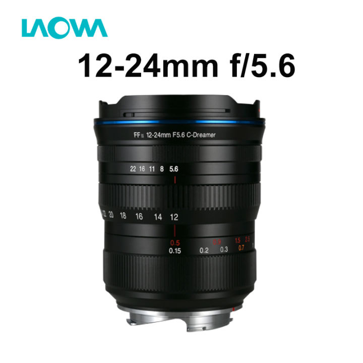 Laowa 12-24mm F5.6 Zoom Ultra-wide Zoom Lens View Angle for sorry E leica L Canon fuji X Nikon Z Mount Mirrorless Cameras