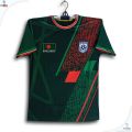 Bangladesh Fan Short Sleeve Football Jersey For Man - B-d Half Sleeve T Shirt - Bangladesh Fan Football Jersey 2026-27.