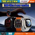 T900 Ultra 3 new version Smartwatch - Fitness Tracking, Notifications & Long Battery - HD Display, Fitness Tracker, Waterproof, Heart Rate Monitor, Bluetooth Calling For Apple Watch.