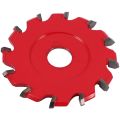 Durable 2 Pcs Circular Saw Cutter Round Sawing Cutting Blades Discs Open Composite Panel Slot Groove Aluminum Plate 10mm & 8mm. 