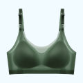 Traceless underwear, summer thin ice silk anti sagging collection, beautiful back, ultra-thin breastfeeding bra for pregnant women, cool feeling. 