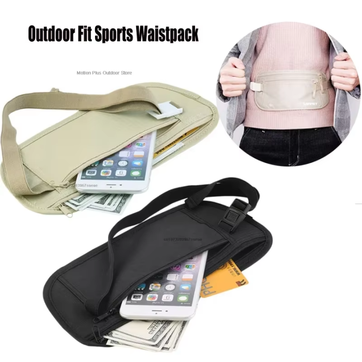 Invisible Waist Bag Travel Passport Money Belt Pack Pouch Hidden Security Wallet Gift Organizer Bag Chest Sport Phone Holder