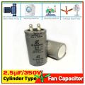 Capacitor 3.5 uF 350V AC Start Run Capacitor for Fan, micro water pump, cleaning machine Capacitor. 