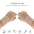 1 Pair Elastic Bandage Wrist Guard Support Arthritis Sprain Band Carpal Protector Hand Brace Accessories Sports Safety Wristband.